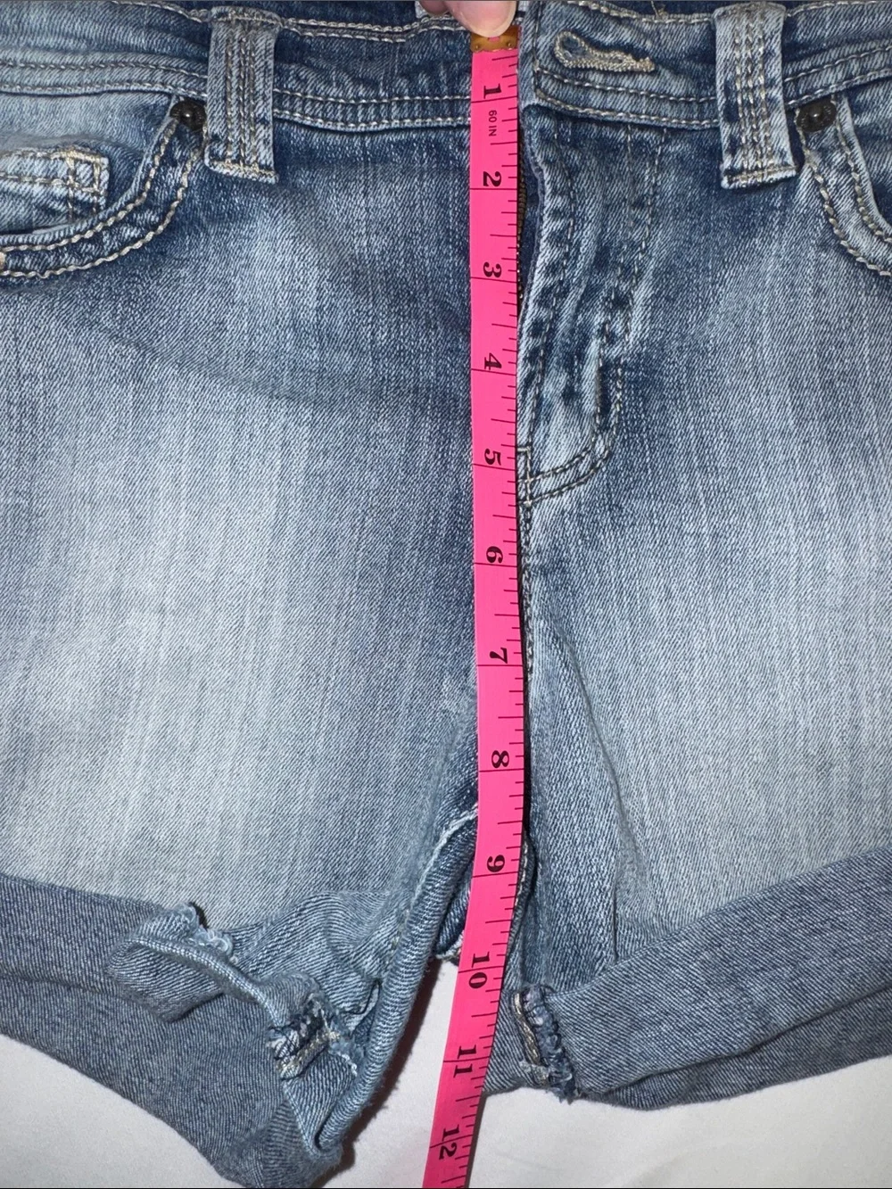 Y2K Mudd Light Blue Denim Shorts